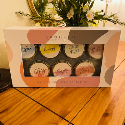 Days of the Week Candle Set