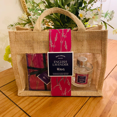 English Lavender Diffuser Gift Set Bag